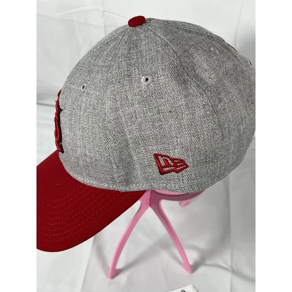 Saint Louis Cardinals Hat Cap‎ Adjustable Red Gray Pre-Owned